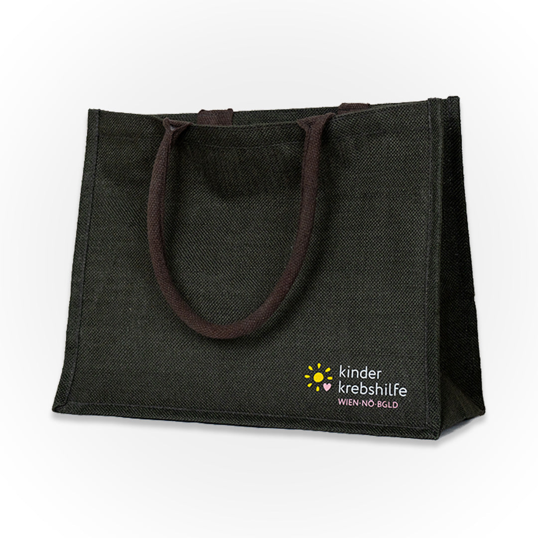 Jutetasche Kinderkrebshilfe Wien