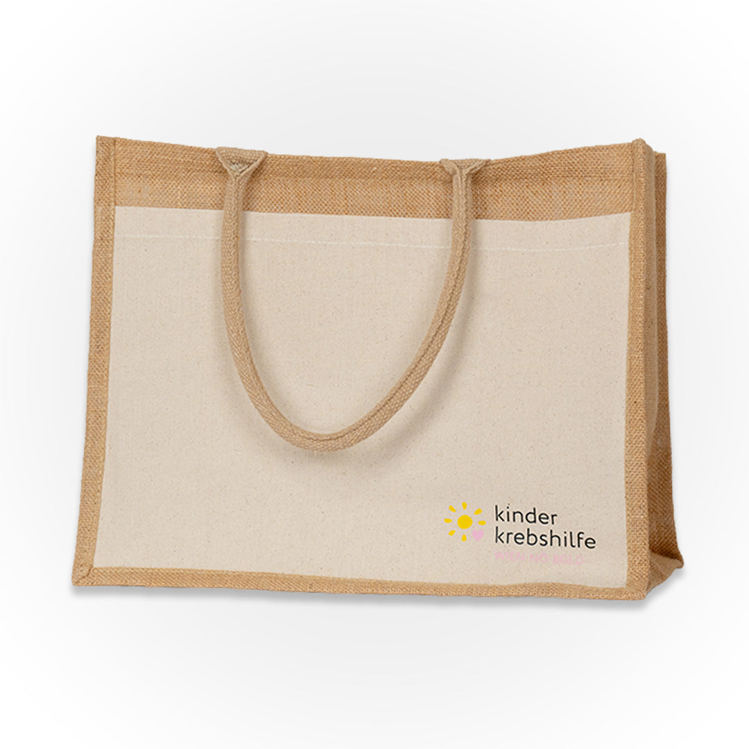 Jutetasche Kinderkrebshilfe Wien