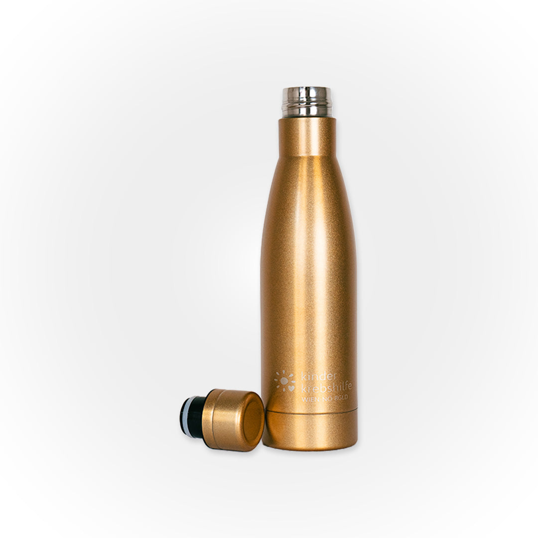 Trinkflasche Kinderkrebshilfe Wien