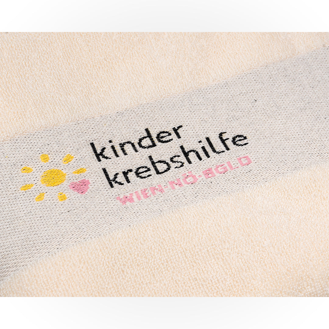 Badetuch Kinderkrebshilfe Wien
